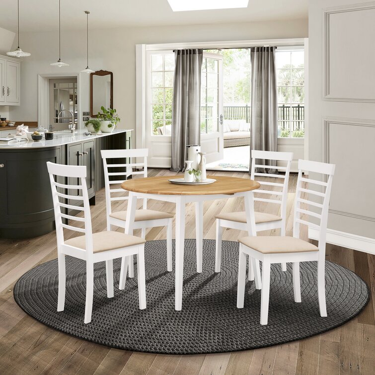 Wayfair round table on sale and 4 chairs